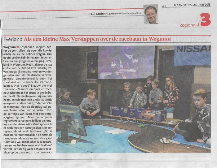 2017 NHD - Everland - Als een kleine Max Verstappen over de racebaan in Wognum